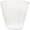 A Picture of product 101-602 WNA Comet™ Smooth Wall Tumblers,  5 oz., Clear, Squat, 50/Pack