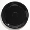 A Picture of product WNA-A516PBL WNA Caterline® Casuals™ Thermoformed Platters,  PET, Black, 16" Diameter