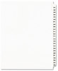 A Picture of product AVE-01342 Avery® Preprinted Style Legal Dividers Exhibit Side Tab Index 25-Tab, 301 to 325, 11 x 8.5, White, 1 Set, (1342)