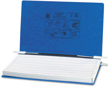 ACCO PRESSTEX® Covers with Storage Hooks 2 Posts, 6" Capacity, 14.88 x 8.5, Dark Blue