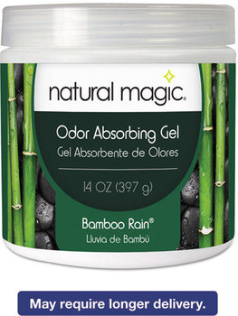 Natural Magic® Odor Absorbing Gel,  Bamboo Rain, 14 oz Jar