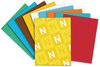 A Picture of product WAU-22129 Neenah Paper Astrobrights® Colored Card Stock,  65 lb., 8-1/2 x 11, Plasma Pink, 250 Sheets