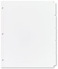 A Picture of product AVE-11506 Avery® Write & Erase Plain-Tab Paper Dividers and 5-Tab, 11 x 8.5, White, 36 Sets