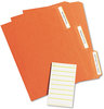 A Picture of product AVE-05209 Avery® Printable 4" x 6" - Permanent File Folder Labels 0.69 3.44, White, 7/Sheet, 36 Sheets/Pack, (5209)