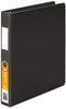 A Picture of product WLJ-38414B Wilson Jones® Heavy-Duty D-Ring Binder with Extra-Durable Hinge,  1" Cap, Black