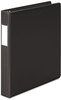 A Picture of product WLJ-38414B Wilson Jones® Heavy-Duty D-Ring Binder with Extra-Durable Hinge,  1" Cap, Black