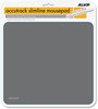 A Picture of product ASP-30201 Allsop® Accutrack Slimline Mouse Pad,  Graphite, 8 3/4" x 8"