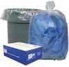 A Picture of product WBI-434722C Classic Clear Linear Low-Density Can Liners,  56gal, .9 Mil, 43 x 47, Clear, 100/Carton