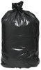 A Picture of product WBI-434722G Classic Linear Low-Density Can Liners,  56gal, .9 Mil, 43 x 47, Black, 100/Carton