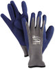 A Picture of product ANS-8010010 AnsellPro PowerFlex® Multi-Purpose Gloves,  Blue/Gray, Size 10, 12 Pairs