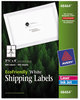 A Picture of product AVE-48464 Avery® EcoFriendly Mailing Labels Inkjet/Laser Printers, 3.33 x 4, White, 6/Sheet, 100 Sheets/Pack
