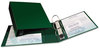 A Picture of product AVE-79783 Avery® Heavy-Duty Non-View Binder with DuraHinge® and One Touch EZD® Rings Locking 3 3" Capacity, 11 x 8.5, Green