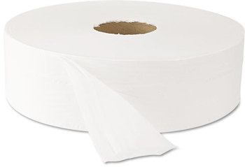Windsoft® Super Jumbo Roll Toilet Tissue,  12" dia, 2000ft, 6 Rolls/Carton