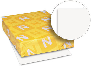 Neenah Paper Exact® Vellum Bristol Cover Stock,  67 lbs., 8-1/2 x 11, White, 250 Sheets