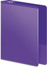 A Picture of product WLJ-38534267 Wilson Jones® Heavy-Duty D-Ring View Binder with Extra-Durable Hinge,  1 1/2" Cap, Purple