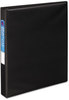 A Picture of product AVE-79989 Avery® Heavy-Duty Non-View Binder with DuraHinge® and One Touch EZD® Rings 3 1" Capacity, 11 x 8.5, Black