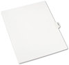 A Picture of product AVE-01386 Avery® Legal Index Divider, Exhibit Alpha Letter, Avery® Style,  Exhibit P, Letter, White, 25/Pack