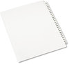 A Picture of product AVE-01340 Avery® Preprinted Style Legal Dividers Exhibit Side Tab Index 25-Tab, 251 to 275, 11 x 8.5, White, 1 Set, (1340)