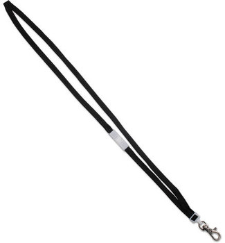 Advantus® Deluxe Safety Lanyard,  Lobster Claw Hook Style, 36" Long, Black, 24/Box