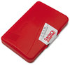 A Picture of product AVE-21381 Carter's™ Stamp Pad Pre-Inked Foam 4.25" x 2.75", Black
