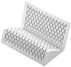 A Picture of product AOP-ART20001WH Artistic® Urban Collection Punched Metal Business Card Holder,  Holds 50 2 x 3 1/2, White