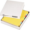 A Picture of product AVE-11509 Avery® Write & Erase Plain-Tab Paper Dividers and 8-Tab, 11 x 8.5, Multicolor, 24 Sets