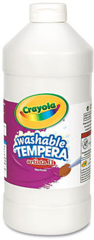 Crayola® Artista II® Washable Tempera Paint,  White, 32 oz