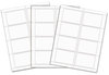 A Picture of product CLI-92377 C-Line® Laser Printer Name Badges,  3 3/8 x 2 1/3, White, 200/Box