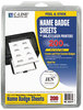 A Picture of product CLI-92377 C-Line® Laser Printer Name Badges,  3 3/8 x 2 1/3, White, 200/Box