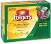 A Picture of product FOL-06119 Folgers® Coffee,  Classic Roast, Decaf, 0.9 oz Bag, 36/Carton