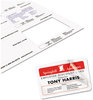 A Picture of product AVE-5361 Avery® Self-Laminating ID Cards Laminated Laser/Inkjet 2 1/4 x 3 1/2, White, 30/Box