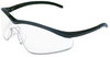 A Picture of product CRW-T1110AF Crews® Triwear Safety Glasses,  Clear AntiFog Lens, Black Cord