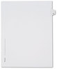 A Picture of product AVE-82185 Avery® Preprinted Allstate® Style Legal Dividers Exhibit Side Tab Index 26-Tab, W, 11 x 8.5, White, 25/Pack