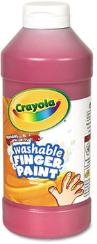 Crayola® Washable Fingerpaint,  Red, 16 oz