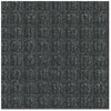 A Picture of product CWN-SSR023CH Super-Soaker™ Scraper/Wiper Floor Mat with Gripper Bottom. 24 X 36 in. Charcoal color.