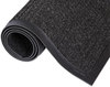 A Picture of product CWN-SSR023CH Super-Soaker™ Scraper/Wiper Floor Mat with Gripper Bottom. 24 X 36 in. Charcoal color.