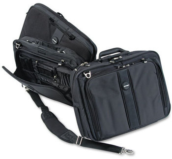 Kensington® Contour™ Pro 17" Laptop Carrying Case,  Nylon, 17-1/2 x 8-1/2 x 13, Black