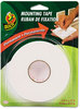 A Picture of product DUC-HU156 Duck® Double-Stick Foam Mounting Tape,  3/4" x 15ft, White