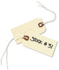 A Picture of product AVE-12503 Avery® Shipping Tags Strung 11.5 pt Stock, 3.75 x 1.88, Manila, 1,000/Box