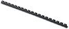 A Picture of product FEL-52507 Fellowes® Plastic Comb Bindings 5/16" Diameter, 40 Sheet Capacity, Black, 100/Pack