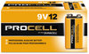A Picture of product 966-145 Duracell® Procell® Alkaline Batteries, 9V, 12/Box