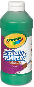 Crayola® Artista II® Washable Tempera Paint,  Green, 16 oz
