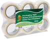 A Picture of product DUC-240054 Duck® Commercial Grade Packaging Tape,  2" x 2, 1.88" x 109 yds, Clear, 3" Core, 6/Pack