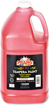 Prang® Ready-to-Use Tempera Paint,  Red, 1 gal