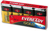 A Picture of product EVE-A5224 Eveready® Gold Alkaline Batteries,  9V, 4 /Pk