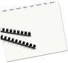 A Picture of product AVE-11432 Avery® Print & Apply Index Maker® Clear Label Unpunched Dividers with Easy Printable Strip for Binding Systems and 8-Tab, 11 x 8.5, White, 5 Sets