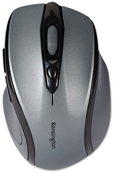 Kensington® Pro Fit™ Mid-Size Wireless Mouse,  Right, Windows, Gray