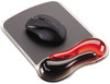 A Picture of product KMW-62402 Kensington® Duo Gel Wave Wrist Rest,  Red