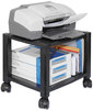 A Picture of product KTK-PS510 Kantek Mobile Printer Stands,  Two-Shelf, 17w x 13-1/4d x 14-1/8h, Black