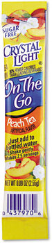 Crystal Light® Flavored Drink Mix,  Peach Tea, 30 .09oz Packets/Box